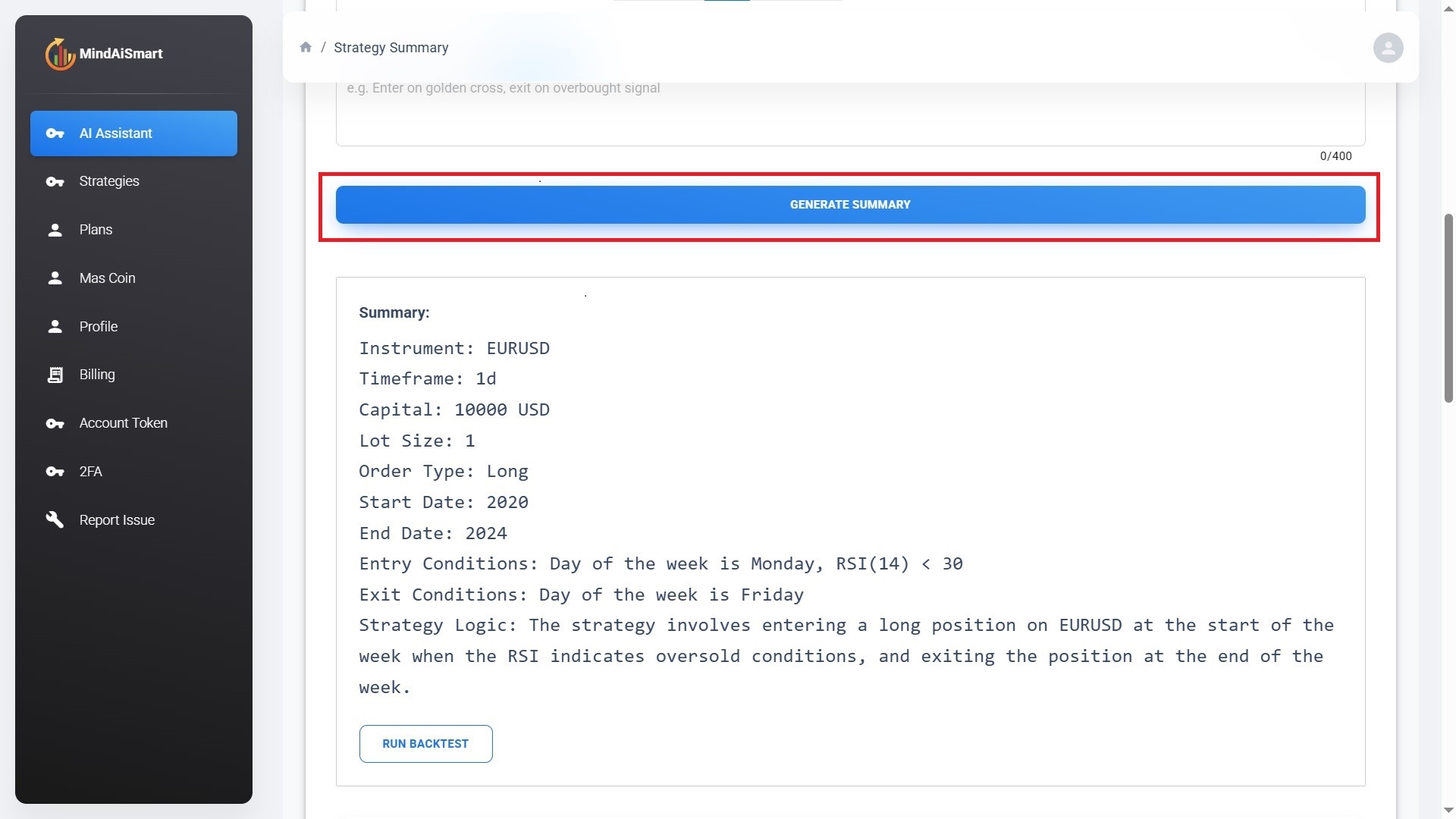 AI Algorithmic Trading API & Automated Forex Margin Trading