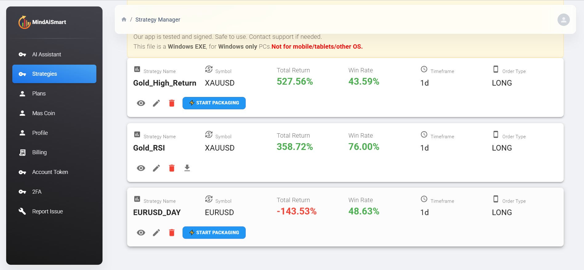 AI Trading Assistant|AI Algorithmic|AI Strategy